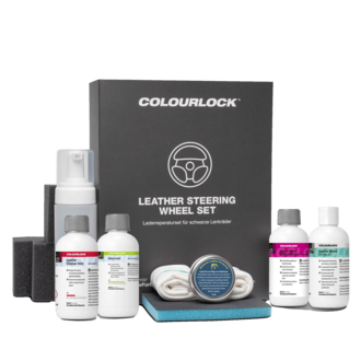 COLOURLOCK Leather Steering Wheel Set